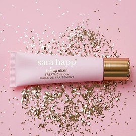 Sara Happ- The Lip Elixir Aceite hidratante para el tratamiento de labios afina las líneas finas y reduce los signos del envejecimiento, Rej