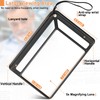 AKKYCVS 5X Full Page Magnifying Glass for Reading, Lightweight Rectangular