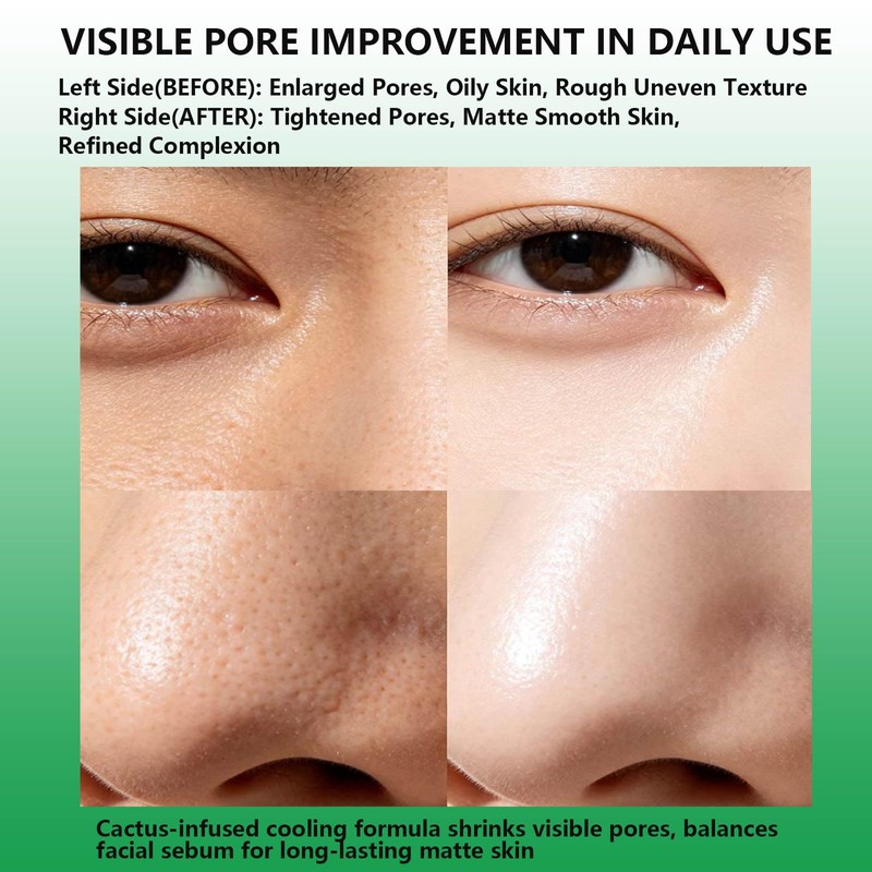 Maxzitank Pore Relief Multi Balm, Cactus Extract Facial Solid Balm,