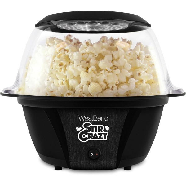 Unbranded 6 Quart Stir Crazy Hot Oil Popcorn Popper Countertop