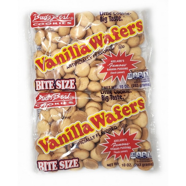 2 Pack of Buds Best Cookies Vanilla Wafers Little Cookies