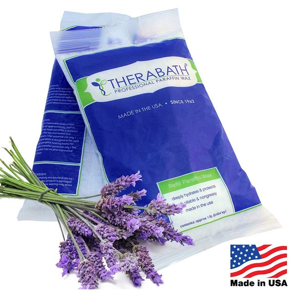 Therabath Paraffin Wax Refill - Use To Relieve Arthitis Pain and Stiff Muscles - Deeply Hydrates and Protects - 6 lbs (Lavender Harmony)