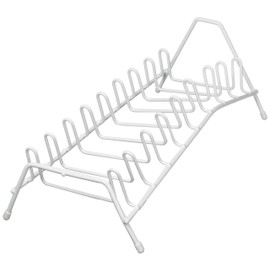 Homebasix JI-39W-3L Lid Storage Rack 4-3/4" x 13" x 5-3/4", White