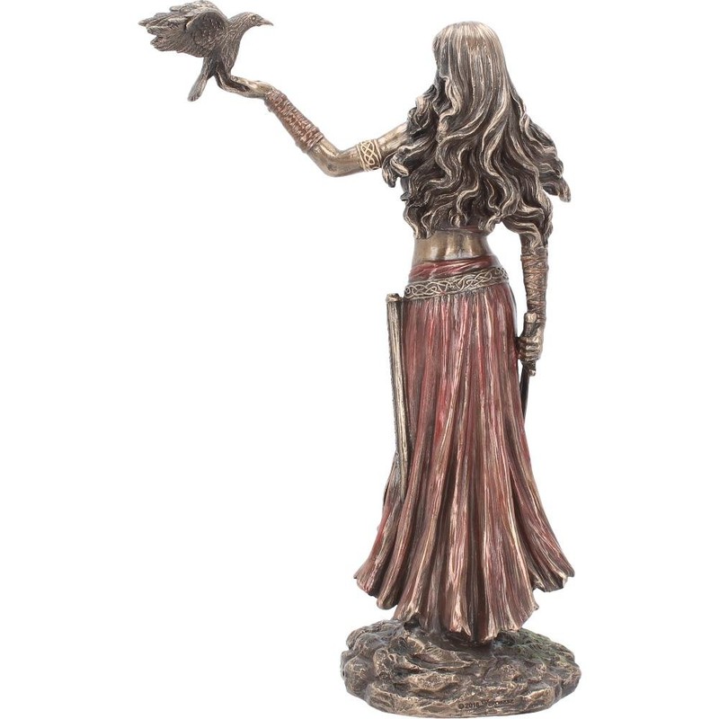 Nemesis Now Morrigan and Crow Figurine 28 cm Bronze