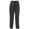 WINCO Chalk Stripe Chef Pants, Extra Large, Chalkstripe