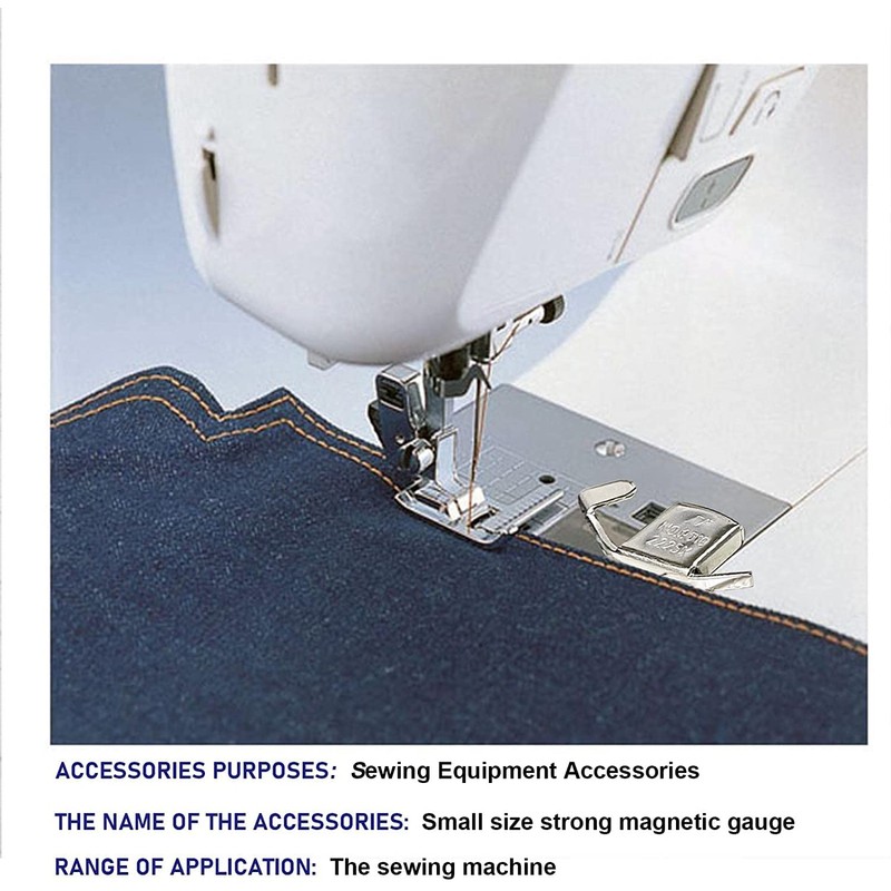 Jonnick Sew Seam Allowance Ruler and Magnetic Seam Guide for