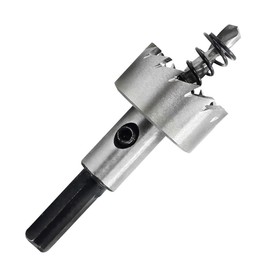 TF HSS Stainless Steel Carbide Hole Saw Cutter Hole Saw Tooth HSS Hole Saw Drill Bit Circle Cutter Spiral Drill Bit Suitable for Cutting Plastic, Wood, Metal, Steel