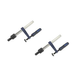 Taytools 388091 2-Pack of Quick-Adjust Vertical Workbench Surface Hold Down Clamp, Holdfast, Fits 3/4” Dog Holes