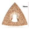 Premium Carbide Grit Rasp Blade for Oscillating Multitool High Performance
