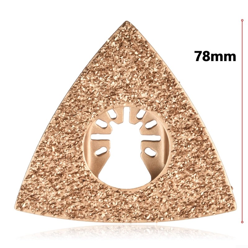 Premium Carbide Grit Rasp Blade for Oscillating Multitool High Performance