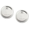Ball Mason Jar Inner Lid & Ring Set (Wide, Silver