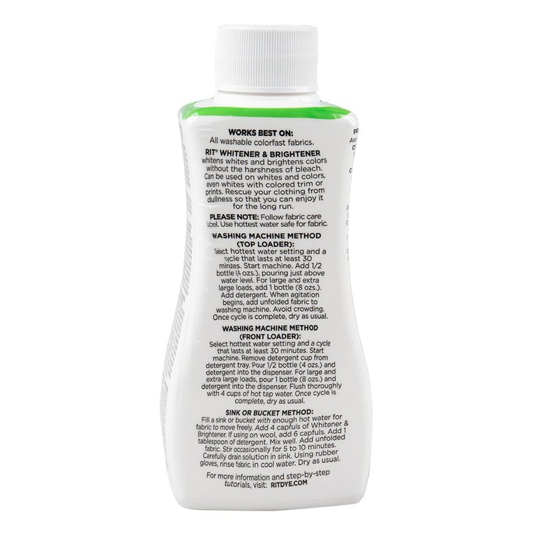 Rit Dye – 8 Oz. Liquid Fabric Dye for Clothing,