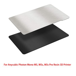 KOYOFEI KOYOFEI 1PC Resin 3D Printer Flex Build Plate for Elegoo Photon Mono M5, M5s, M5s Pro, Spring Steel Flexible Plate and Magnetic Base Platform for Photon Mono M5, M5s, M5s Pro