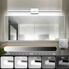 ZUZITO 48 inch Chrome Bathroom Light Over Mirror Dimmable Modern