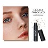 KYDA 2 Colors Liquid Freckle, Natural Freckle Makeup Pen, Longlasting
