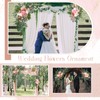 Hotop Wedding Arch Flowers Set of 4 Artificial Flower Swag