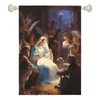 Dacawin Nativity Garden Flags Religious Christma Yard Flag Winter Catholic