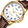 Watch for Men, Fashion Minimalist Ultra Thin Wrist Watch Waterproof