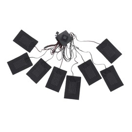 TOVINANNA 1Set USB Powered Electric Clothes Heating Pad Complex Pad for Quick Warmth Comfortable Wear Energy Efficient for Cold Weather for Indoor Use