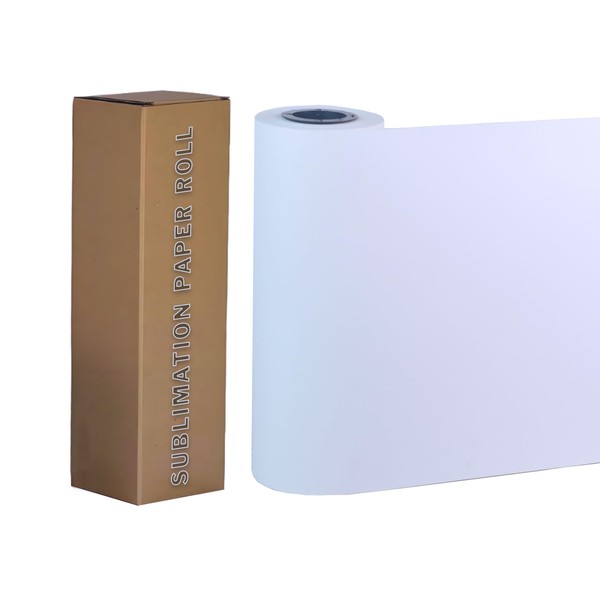 17 Inch x 164 Feet Sublimation Paper Roll 120gsm Heat