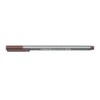 Staedtler Pack of 3 Triplus Fineliner Pens –Line 0.3 mm, Van Dyke Brown