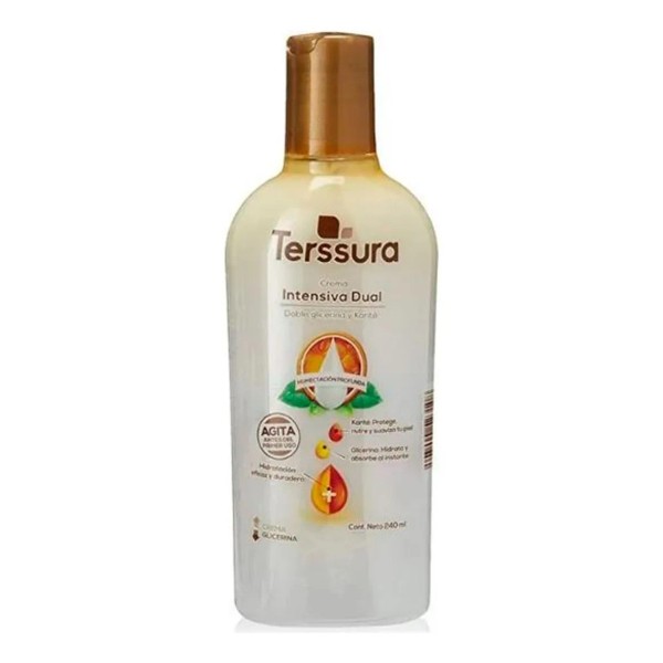 Terssura Crema Intensiva Dual Doble Glicerina Y Karité 240ml