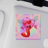 Holographic Decal Stickers of Fall in Love Premium Waterproof Vinyl