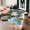 SUPVOX Plastic Betta Tank Small Desktop Aquarium Fish Tank Aquarium