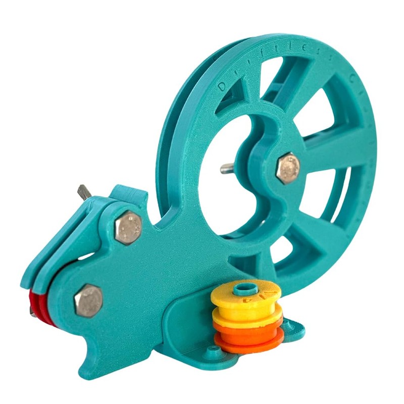 Driftless Glassworks Mini Tabletop Foiler for Stained Glass Projects, Dispenses