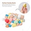 CHILDLIKE BEHAVIOR 36-Piece Wooden Stacking Rocks Game for Toddlers -