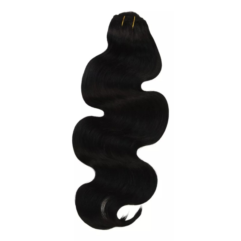 Remy Glamm Extensiones Cortinas Ondulada 100% Cabello Natural Humano 20