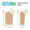 Protectoe Toe Cushion Cap, Toe Protectors - Pack of 10