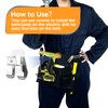 MARRTEUM 6PCS Belt Clip for Ryobi, 304 Stainless Steel Drill