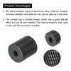 sourcing map Microphone Tripod Adapter 1/4 Female to M5 Female