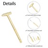 6-in-1 Mini Brass Hammer Dual Head Small Hammer Multifunction Copper