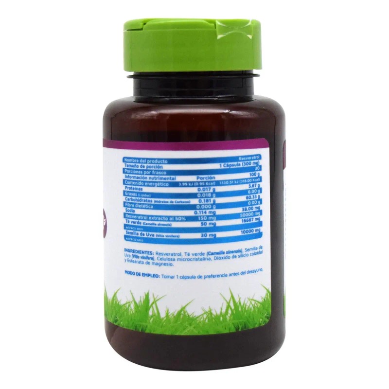 Resveratrol Cápsulas Vidanat Sabor