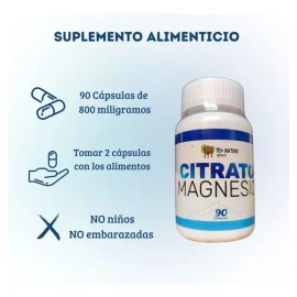 Citrato Magnesio Teo Nature Presión Calambres Fatigas                                                                                                 