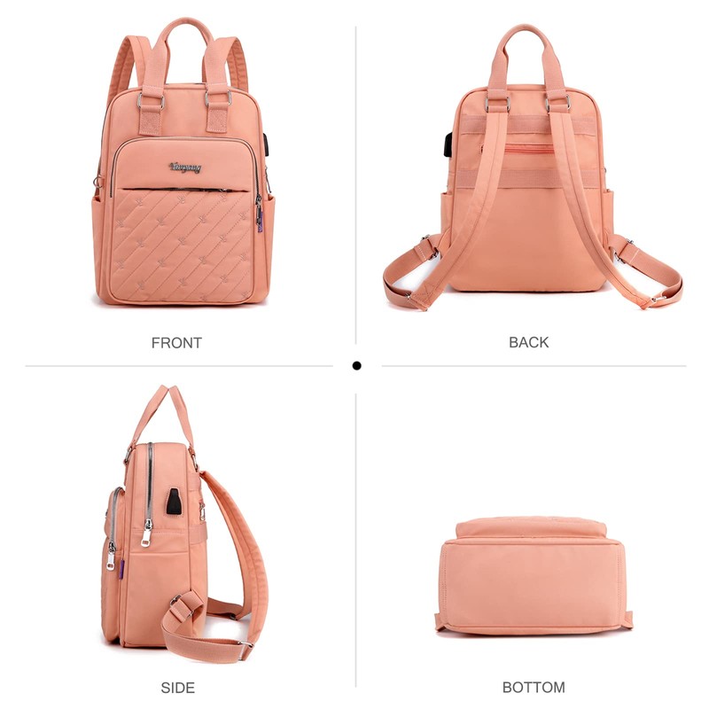 NICOLE & DORIS Women's Backpack Laptop Backpack for School Work
