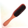 FOMIYES Bristle Brush Wooden Handle for Hairdressing Salon or Home