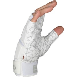 Sports Unlimited Max Clash Half Finger Lineman Adult Padded Football Gloves, Men's Football Lineman Gloves, Offensive/Defensive Linemen