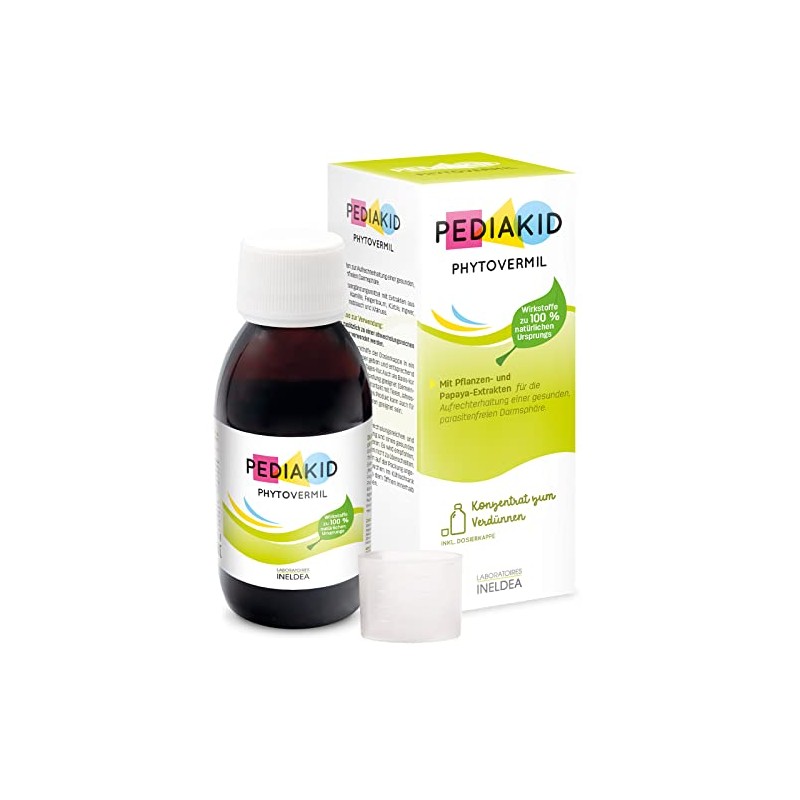 PEDIAKID - Phytovermil - Dietary supplement based on plant extracts