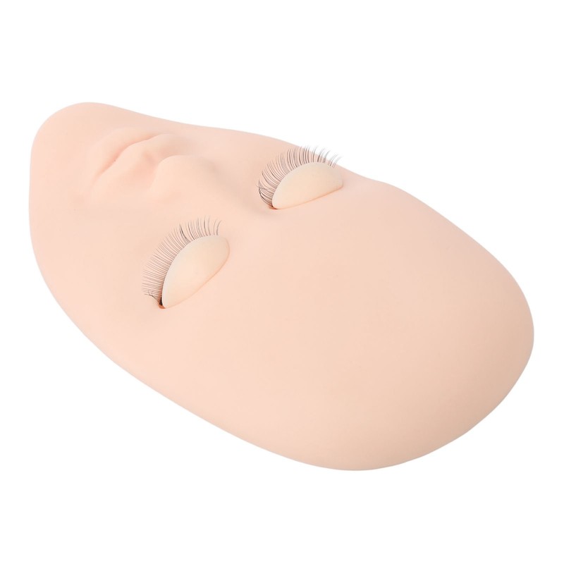 Lash Mannequin Head Eyelash Extension Practice Doll Head with 3