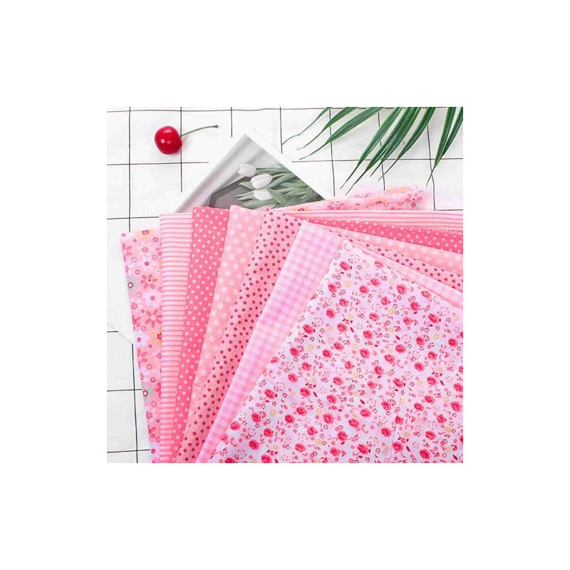 Algodón Craft Fabric Bundle Quilting Costura DIY Surtido De Tela