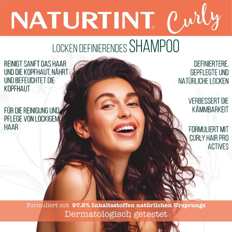 Naturtint Curl Defining Low-Poo Shampoo | Suitable Curling Method |
