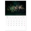 The firework (Monthly Wall Calendar 2026 16.5" x 23.4" (open)),