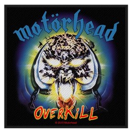 Motorhead Overkill Patch 10CM X 10CM (4" X 4")
