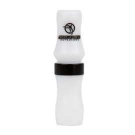 Cupped Waterfowl SRG Hammer Goose Call, Easy to Use Duck Call with Acrylic Construction, Ideal Hunting Accessory for Luring Waterfowl, White