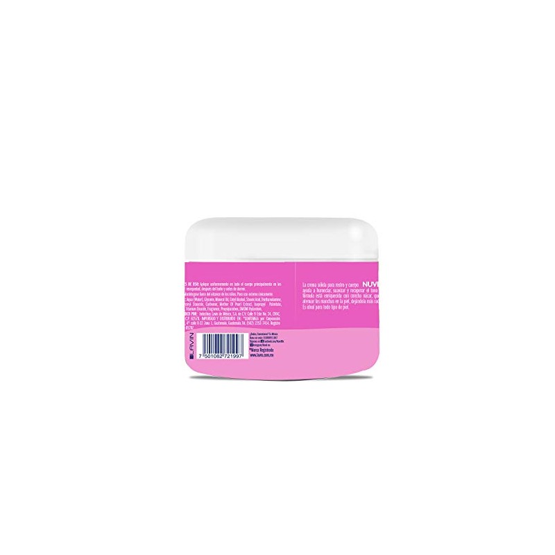 Nuvel Crema Aclarante Corporal Facial Concha Nácar 600g Piel Hidratante