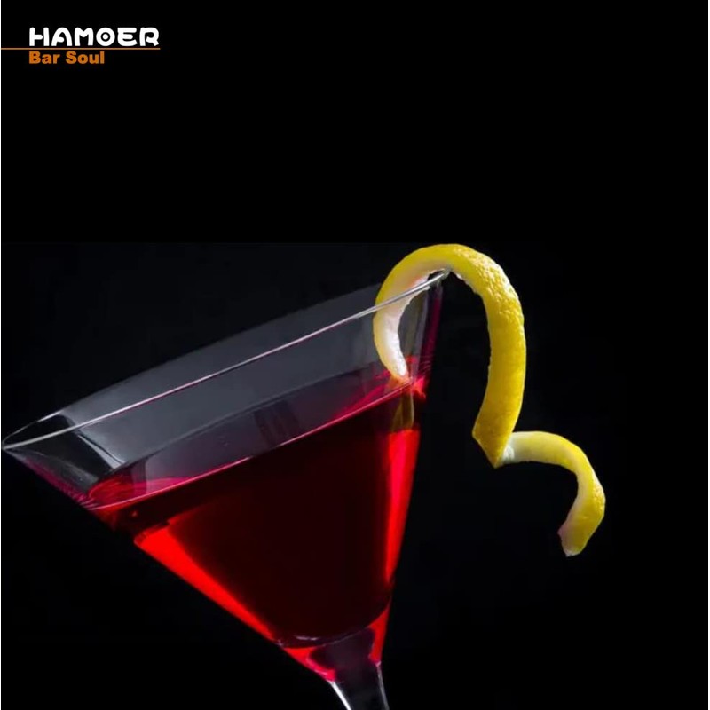 HAMOER Citrus Lemon Zester & Channel Knife Tool for Kitchen