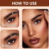 Eyebrow Pomade Brow Dye - 2 in 1 Waterproof Eyebrow